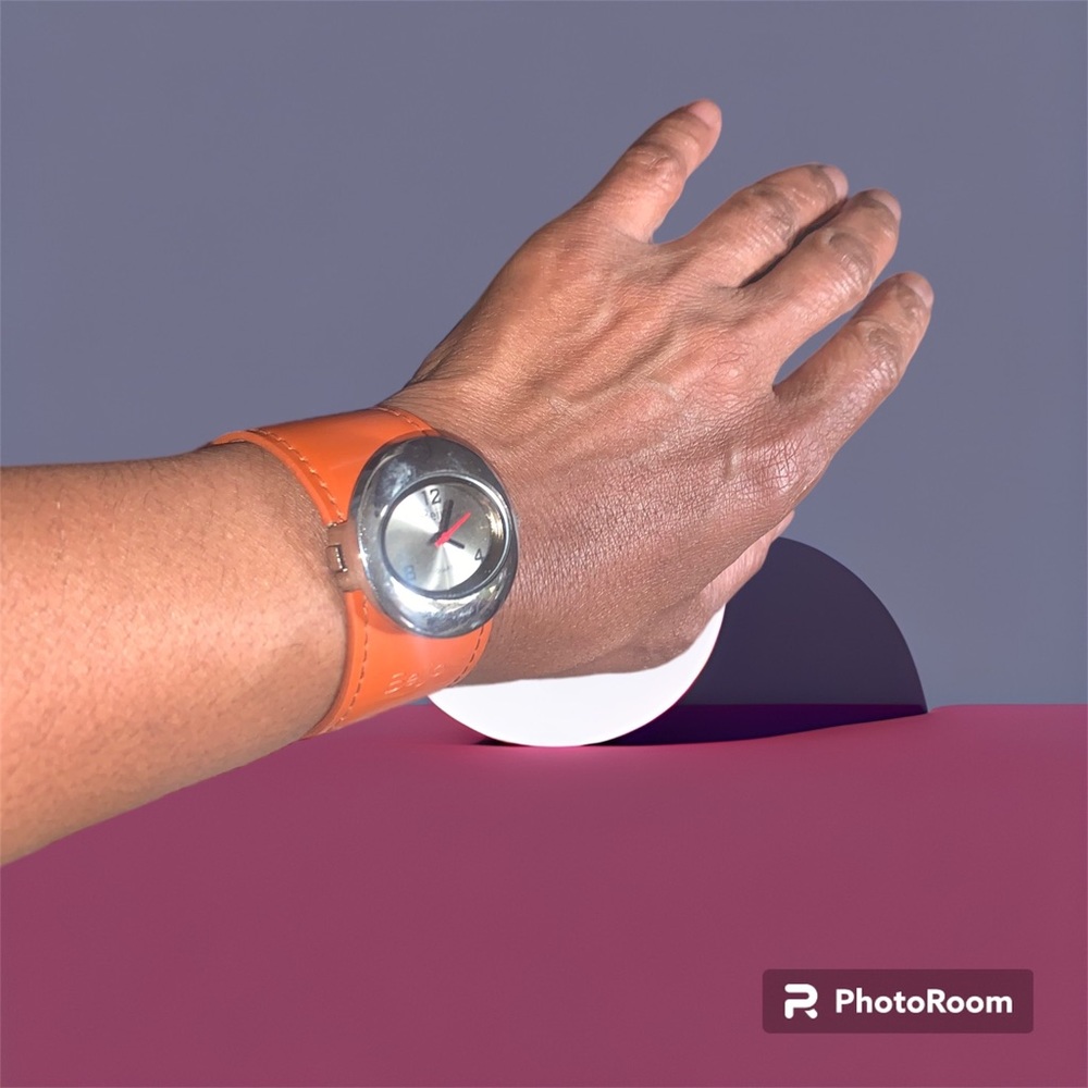 Beijo Orange Band Watch